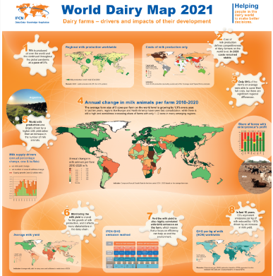 Download for free: World Dairy Map 2021