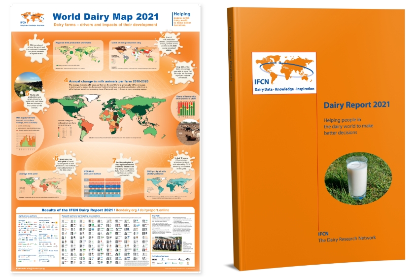 World Dairy Map and Dairy Report