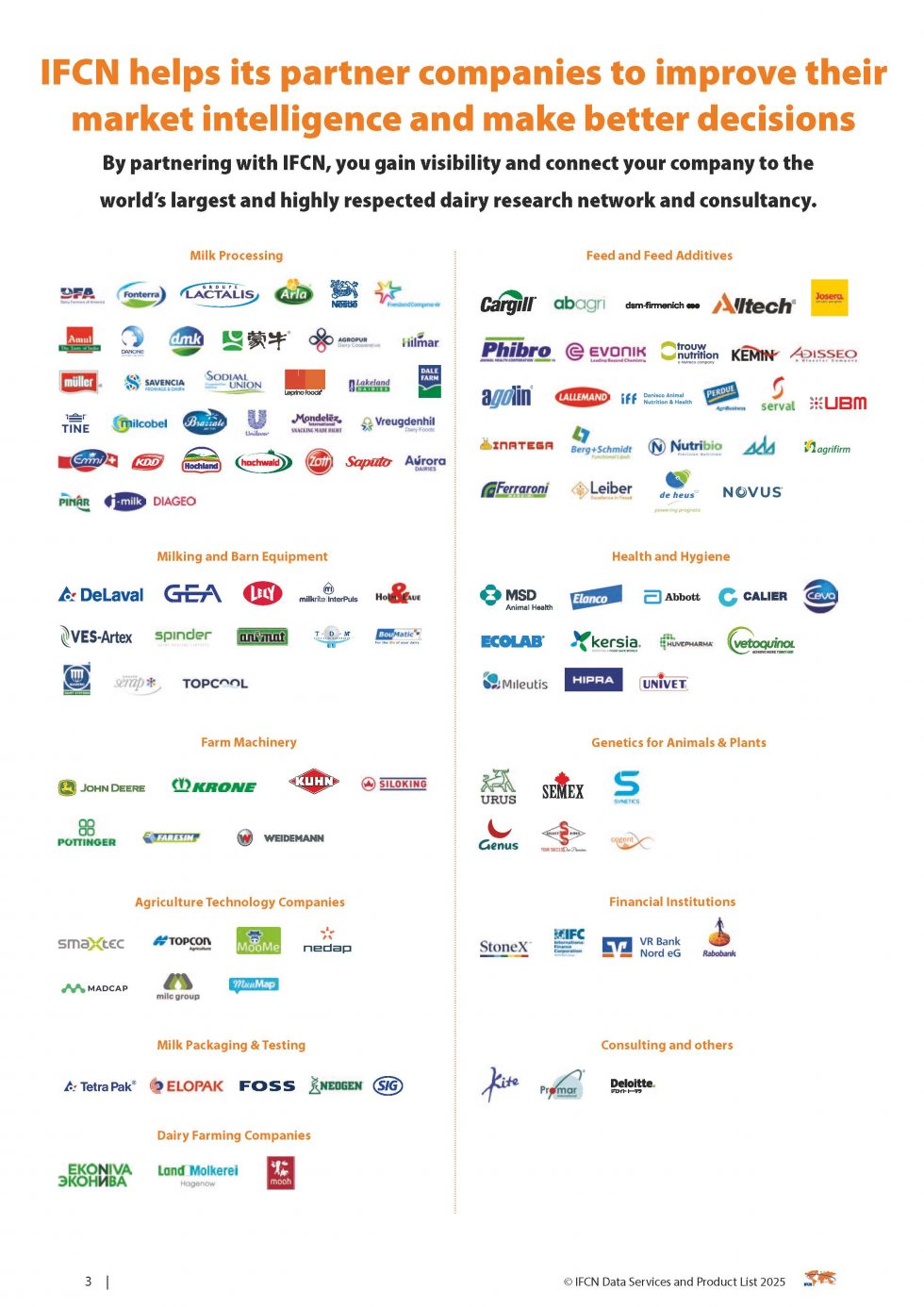 Ifcn IFCN Data Services and Product List | Dairy Consulting